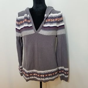 Bass Pro Natural Reflections Gray Tribal Sweater M